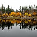 Autumn Reflection Panorama